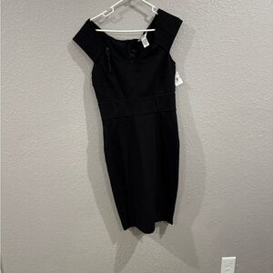 Diane Von Furstenberg Black Mini Dress